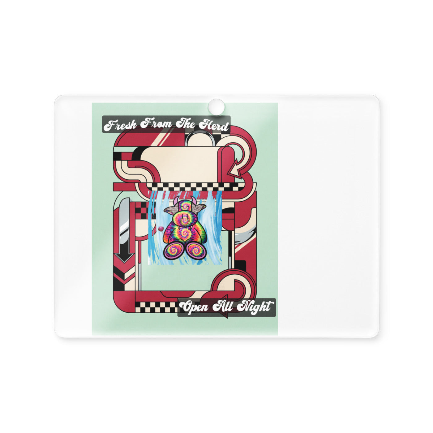Pocket Cows Acrylic Ornaments — Always Fresh — Design 713