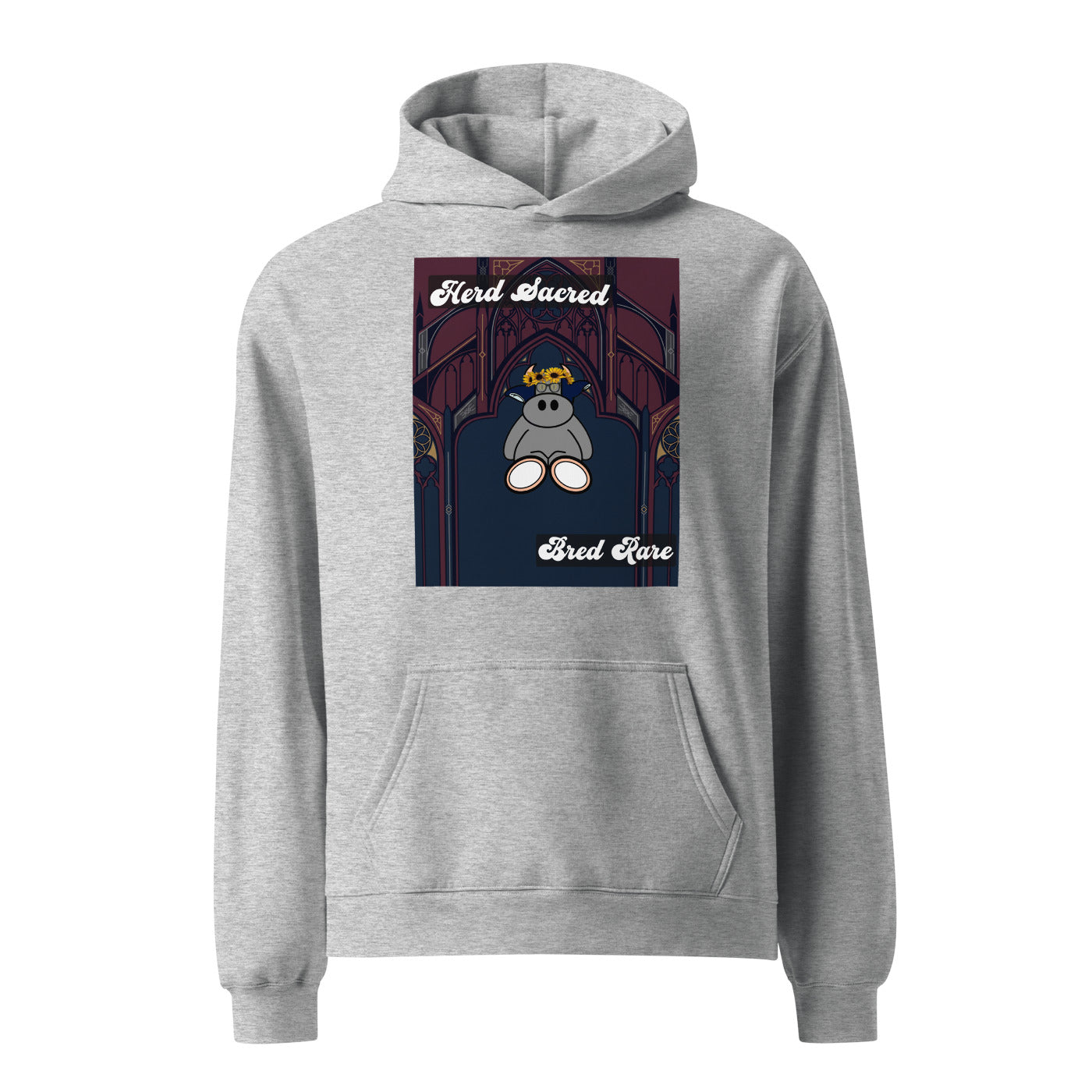 Pocket Cows Unisex Relax Hoodie — Design 271