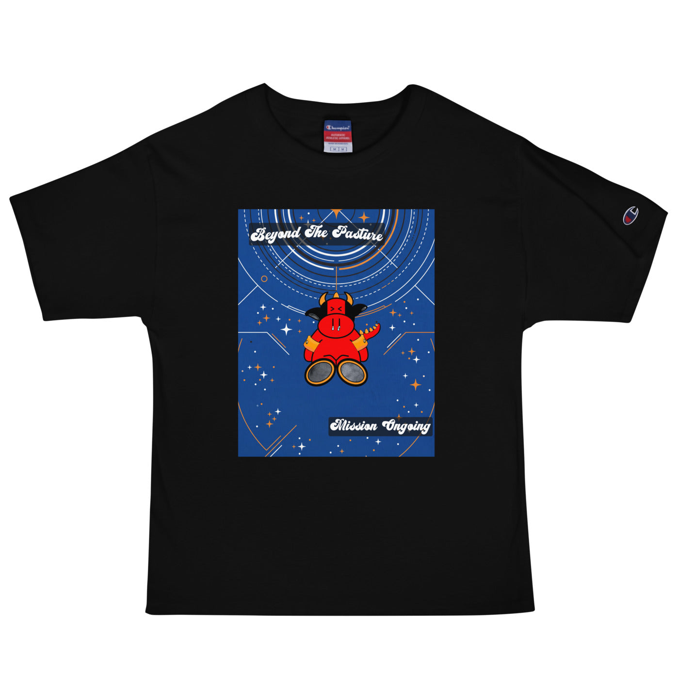 Pocket Cows Men's Heritage T-Shirt — Design 278