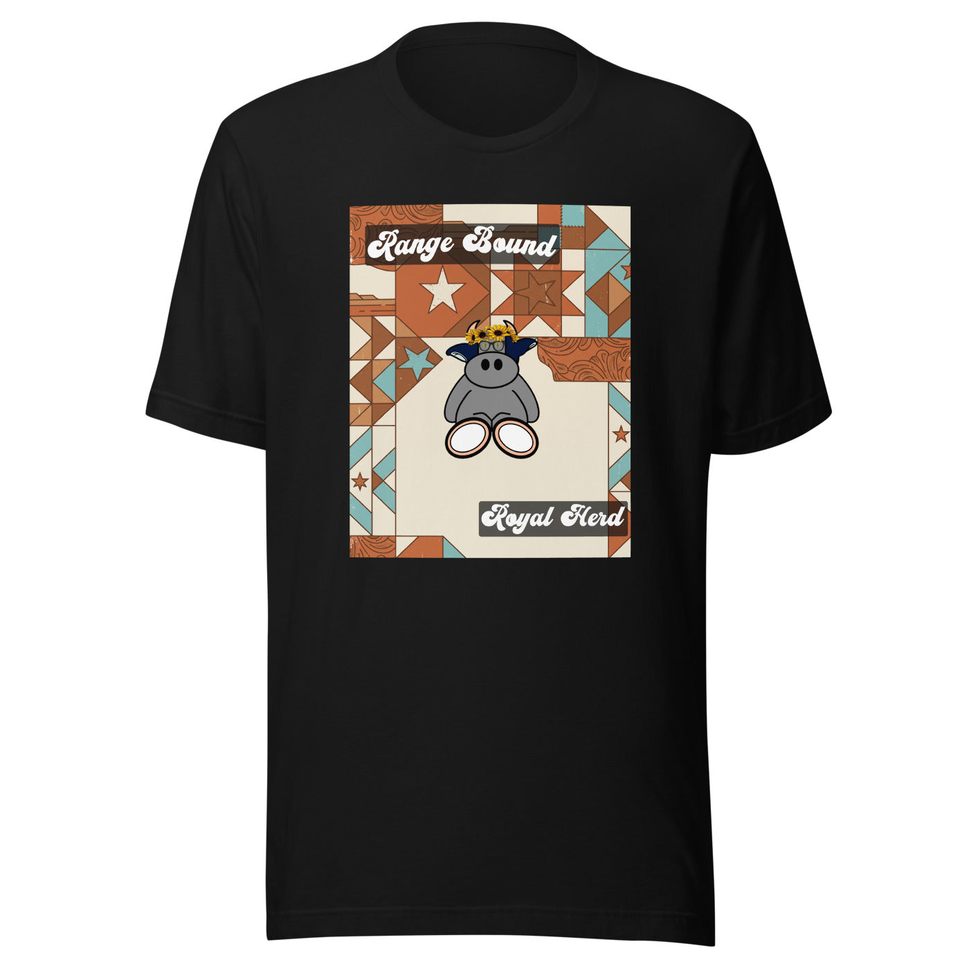 Pocket Cows Unisex Staple Eco T-Shirt — Design 258