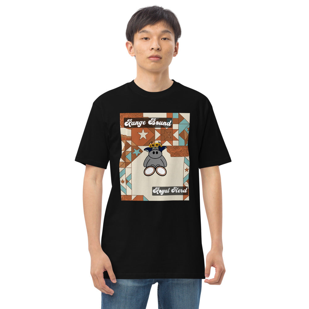 Pocket Cows Heavyweight Tee — Range Royalty — Design 258