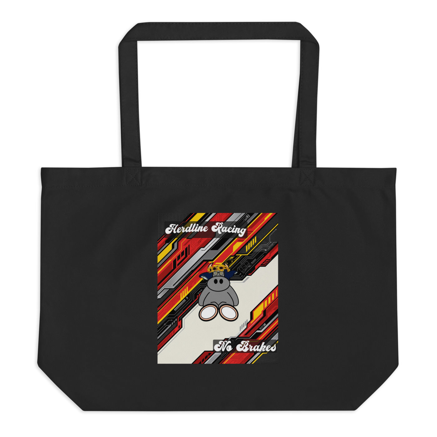 Pocket Cows Large Eco Tote — Design 263