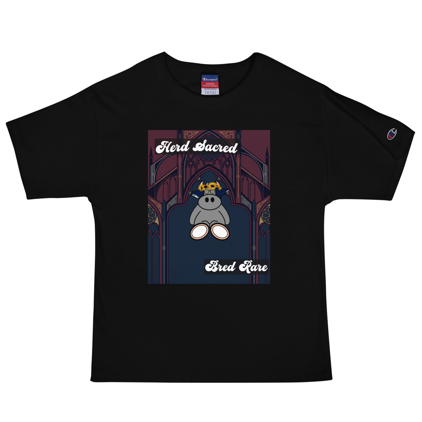 Pocket Cows Men's Heritage T-Shirt — Design 271
