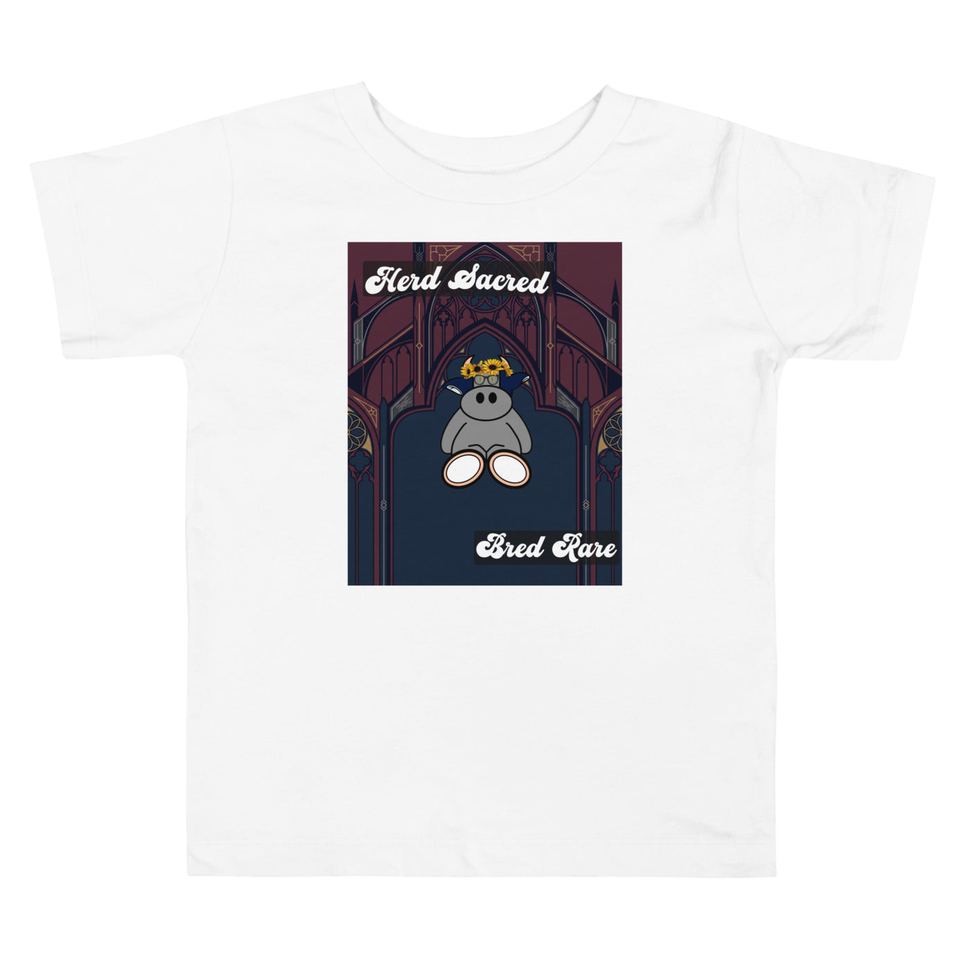 Pocket Cows Toddler Staple Tee — Design 271