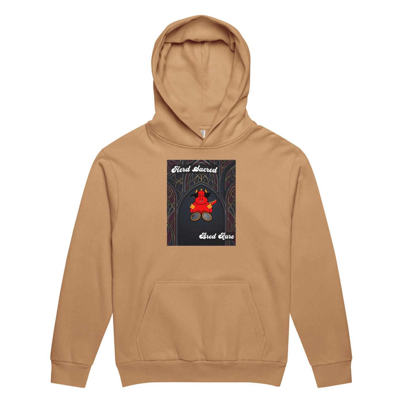 Pocket Cows Unisex Urban Hoodie Garment Dyed — Design 267