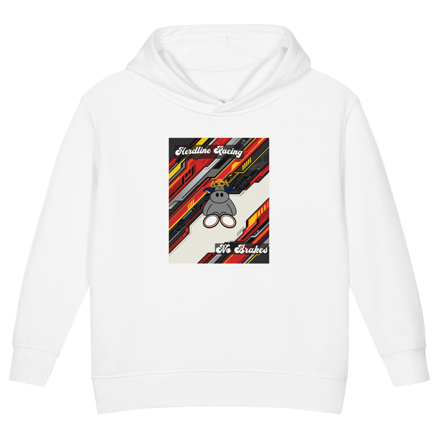 Pocket Cows Toddler Pullover Fleece Hoodie — Design 263
