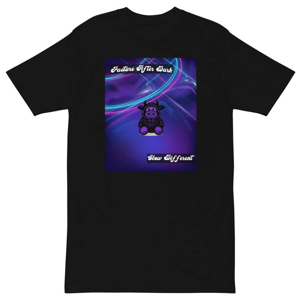 Pocket Cows Heavyweight Tee — After Hours — Design 234 — alternate view