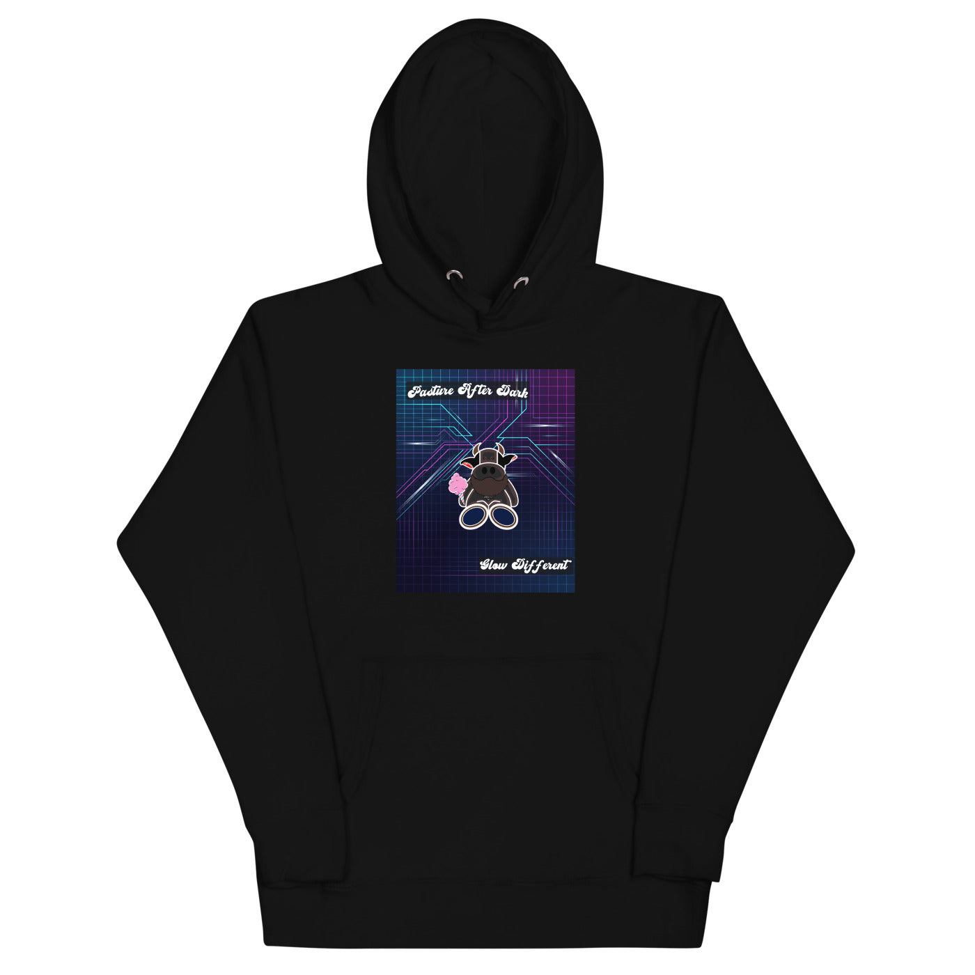 Pocket Cows Hoodie — After Hours — Design 139