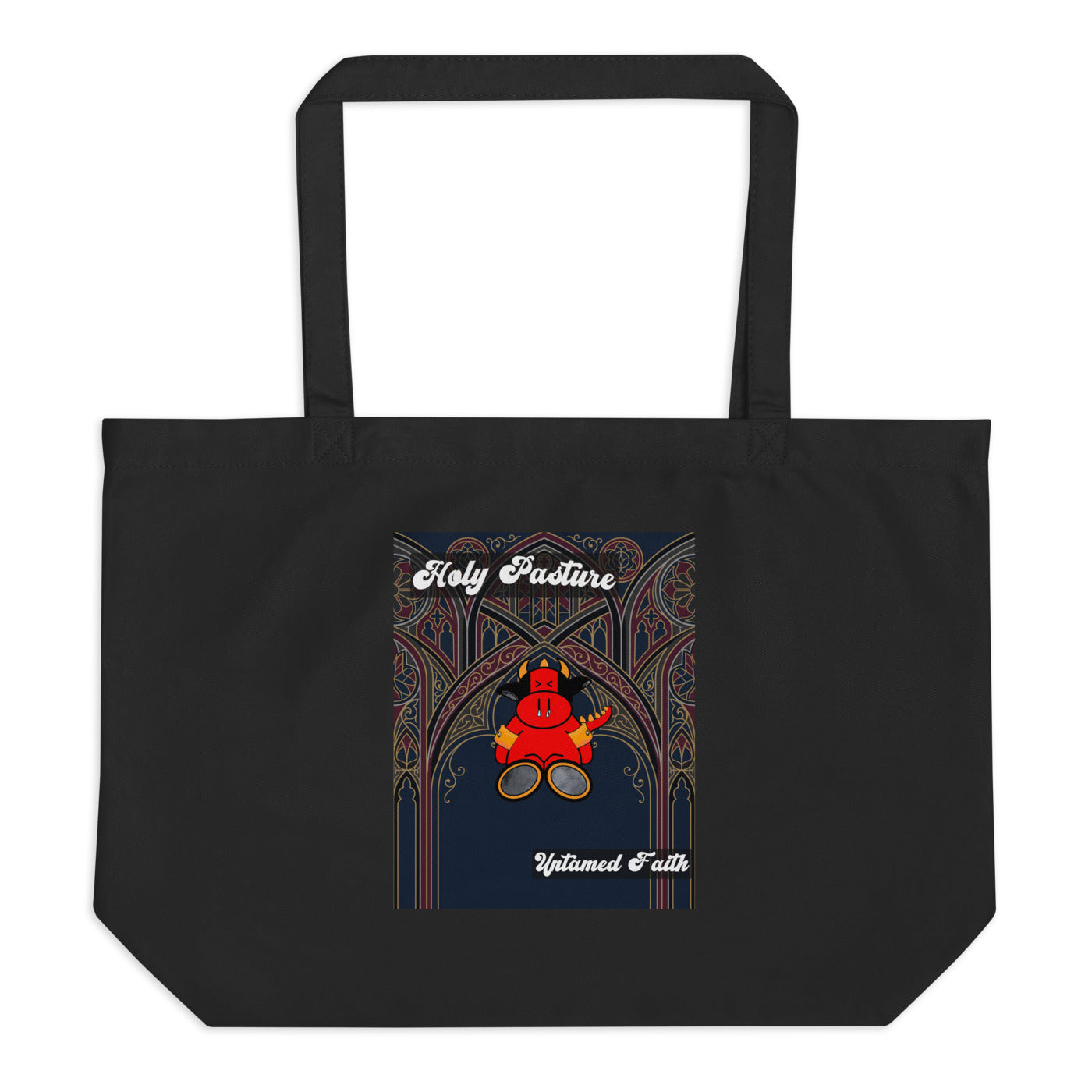 Pocket Cows Large Eco Tote — Design 270