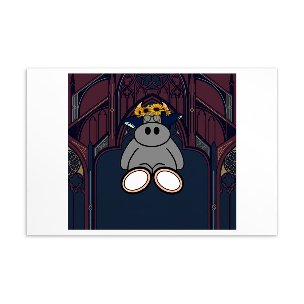 Pocket Cows Standard Postcard — Sacred Herd — Design 271