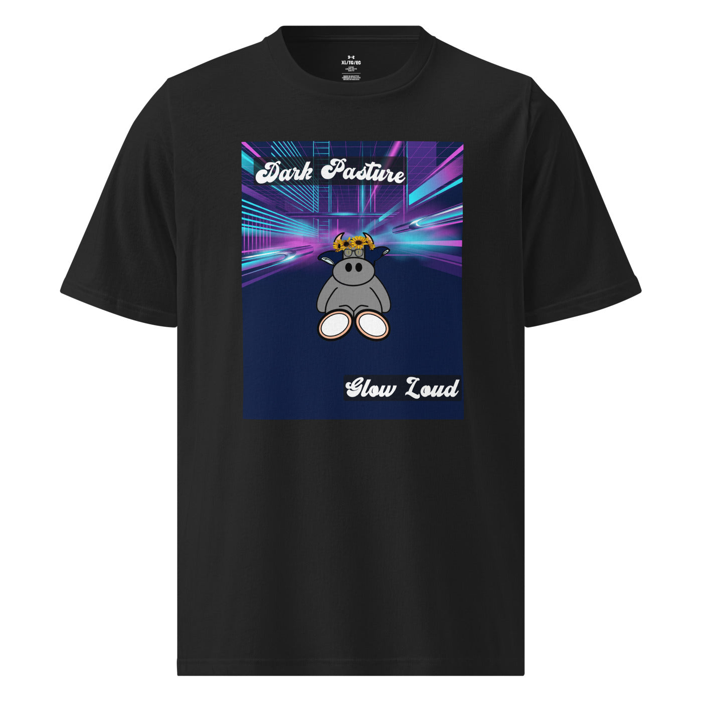 Pocket Cows Men's Under Armour Athletic T-Shirt — Design 255