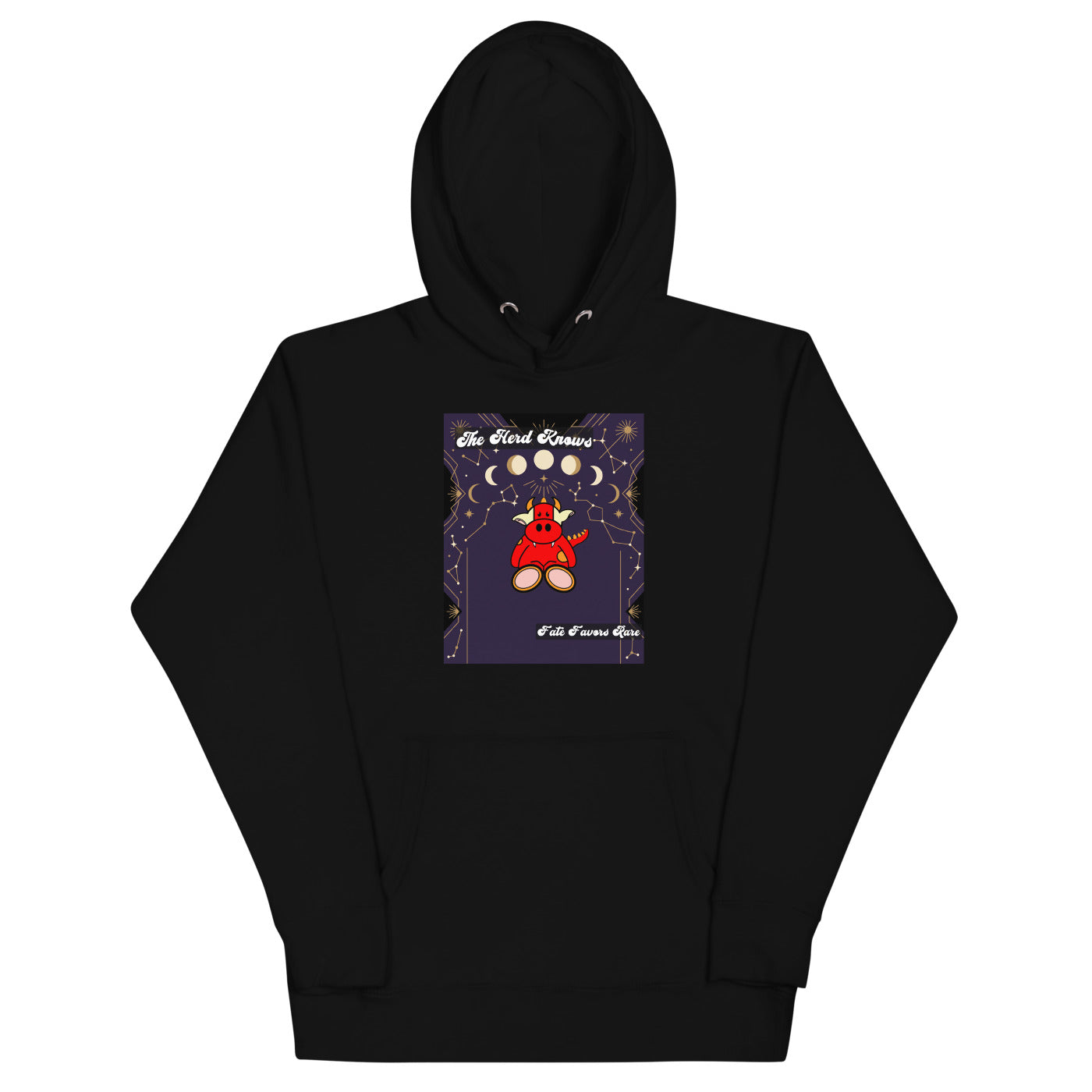 Pocket Cows Hoodie — Written In The Herd — Design 51
