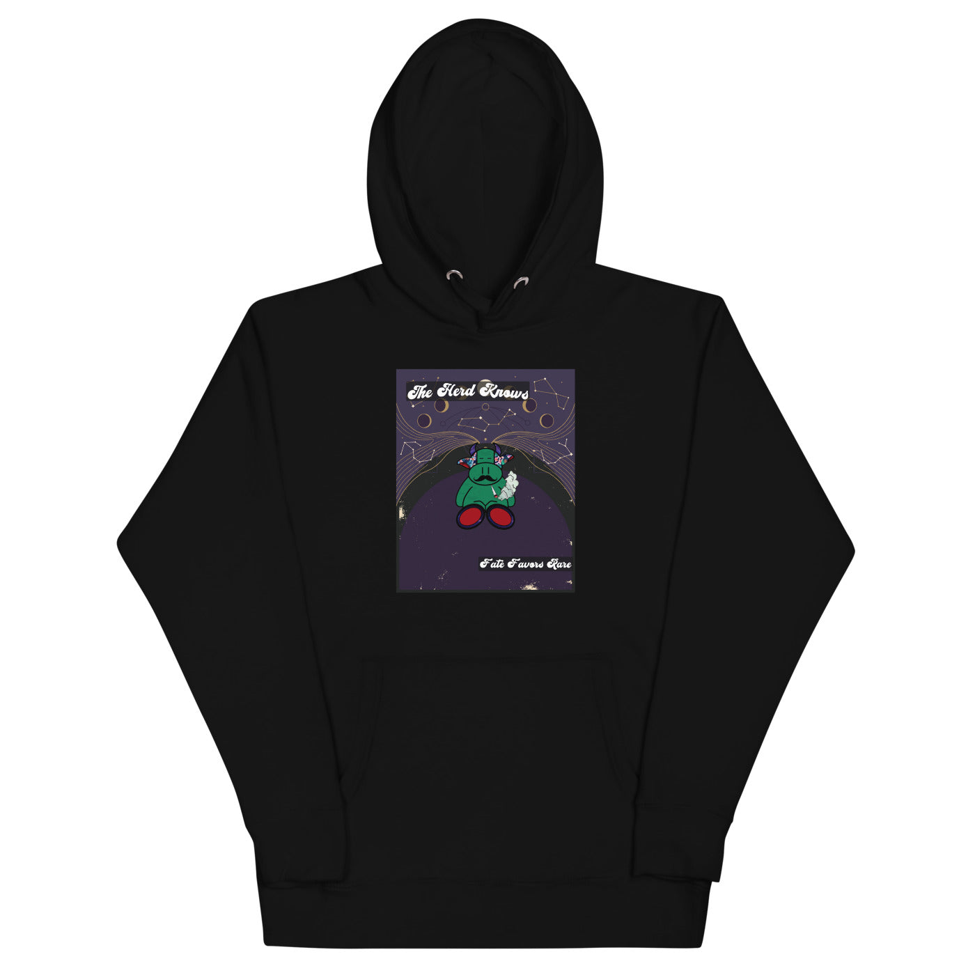Pocket Cows Hoodie — Written In The Herd — Design 729