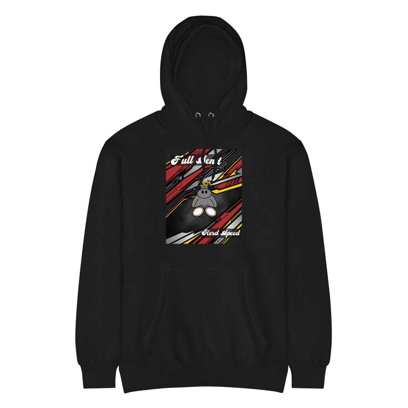 Pocket Cows Unisex Mid-Weight Hoodie — Design 265
