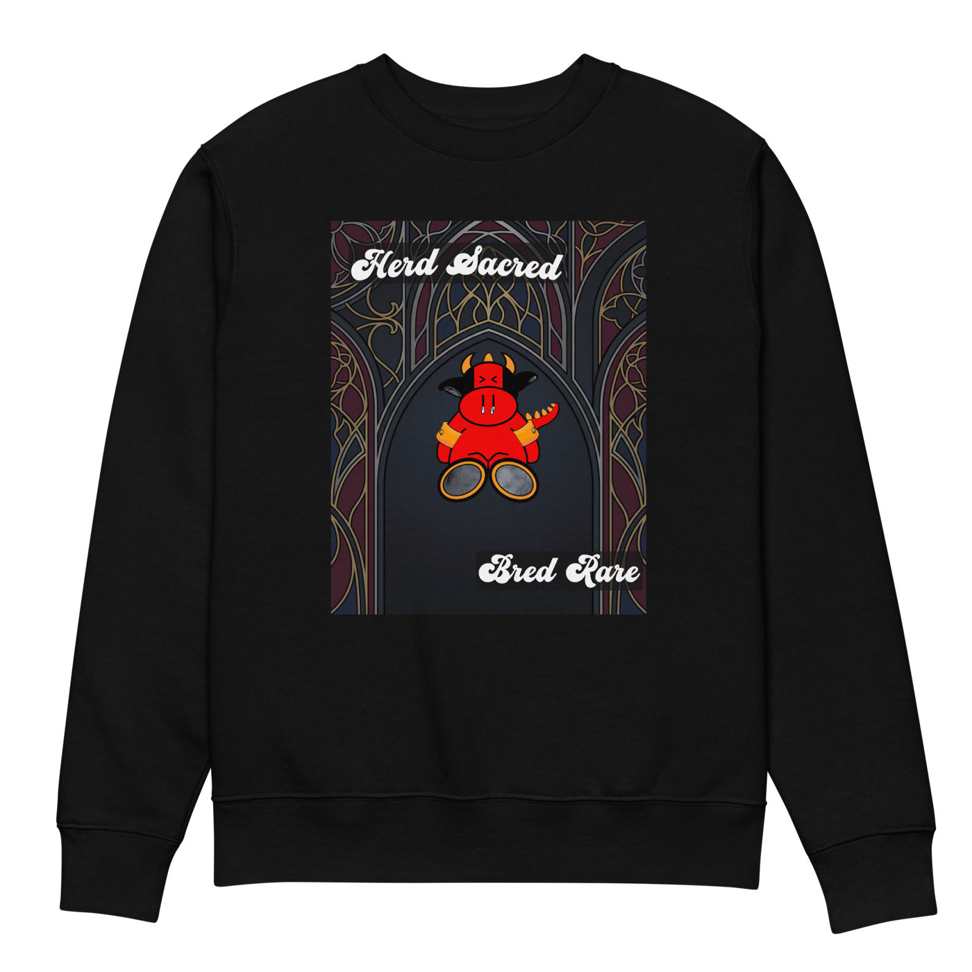 Pocket Cows Unisex Organic Changer 2.0 Sweatshirt — Design 267