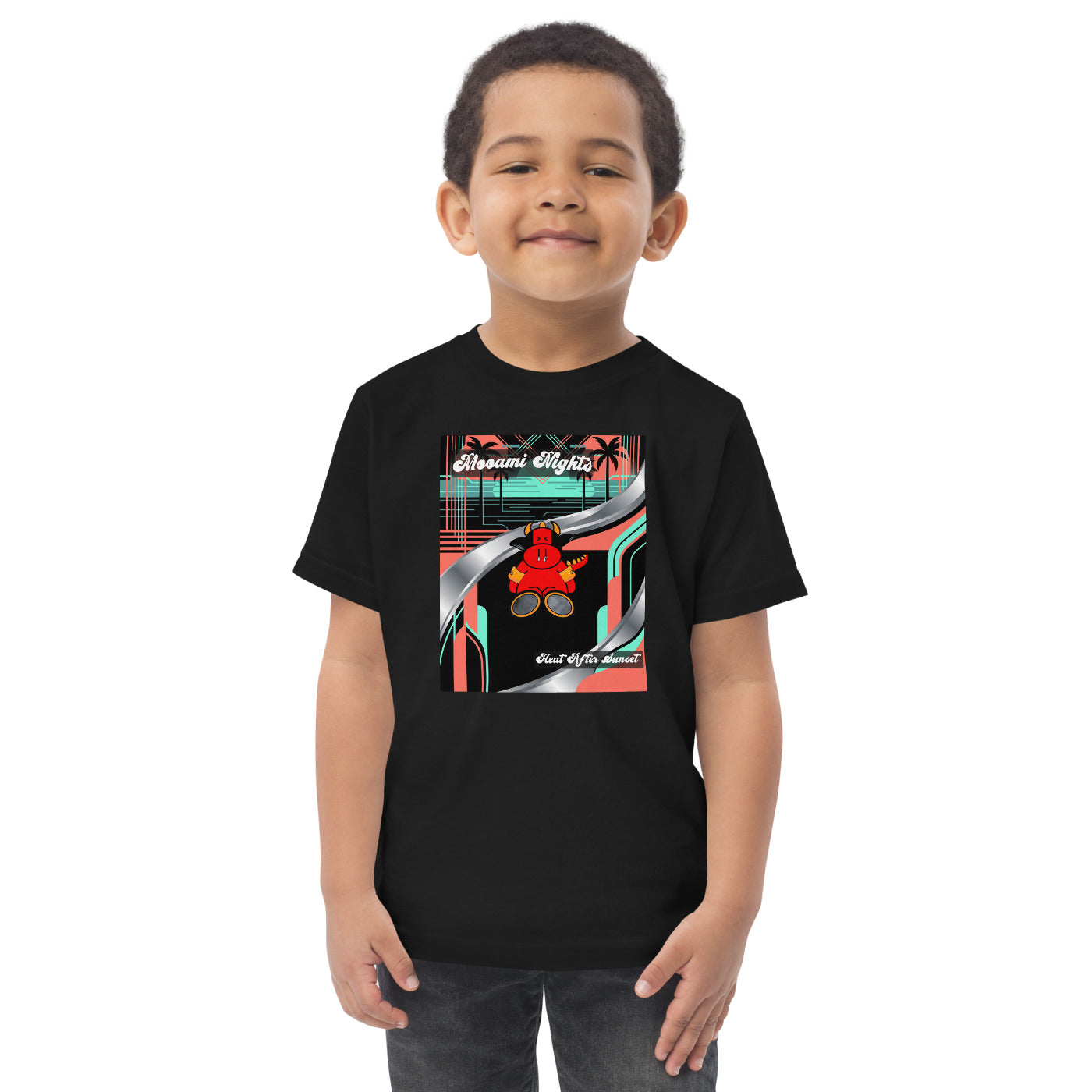 Pocket Cows Toddler Jersey T-Shirt — Design 272