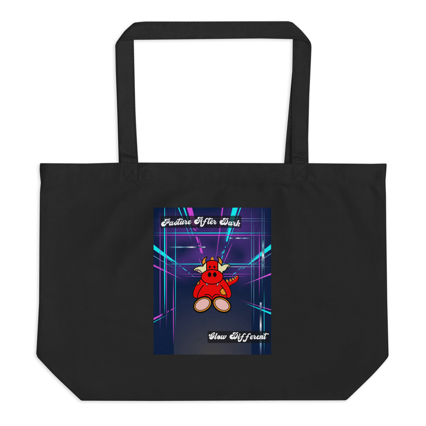 Pocket Cows Large Eco Tote — Design 273