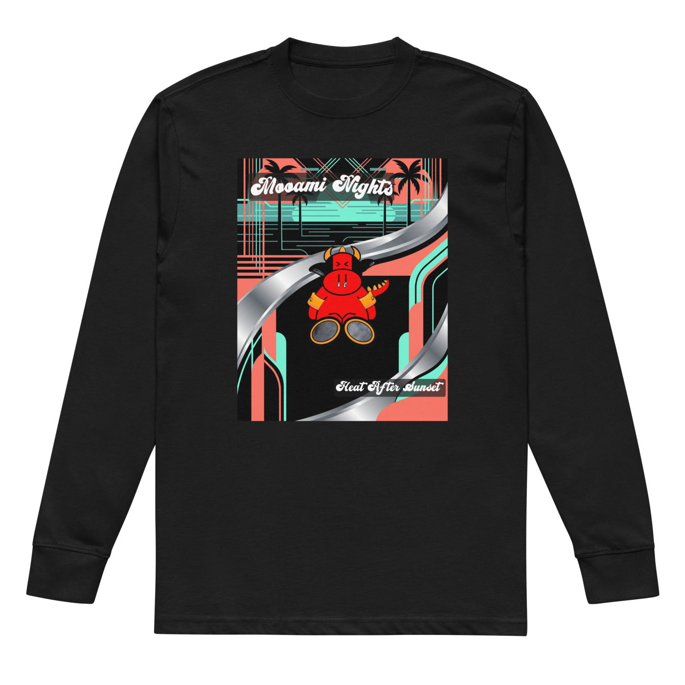Pocket Cows Men's Heavyweight Long Sleeve T-Shirt — Design 272