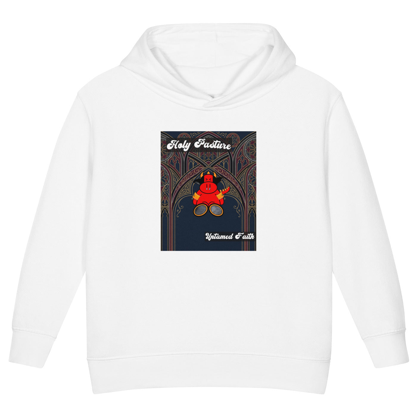 Pocket Cows Toddler Pullover Fleece Hoodie — Design 270