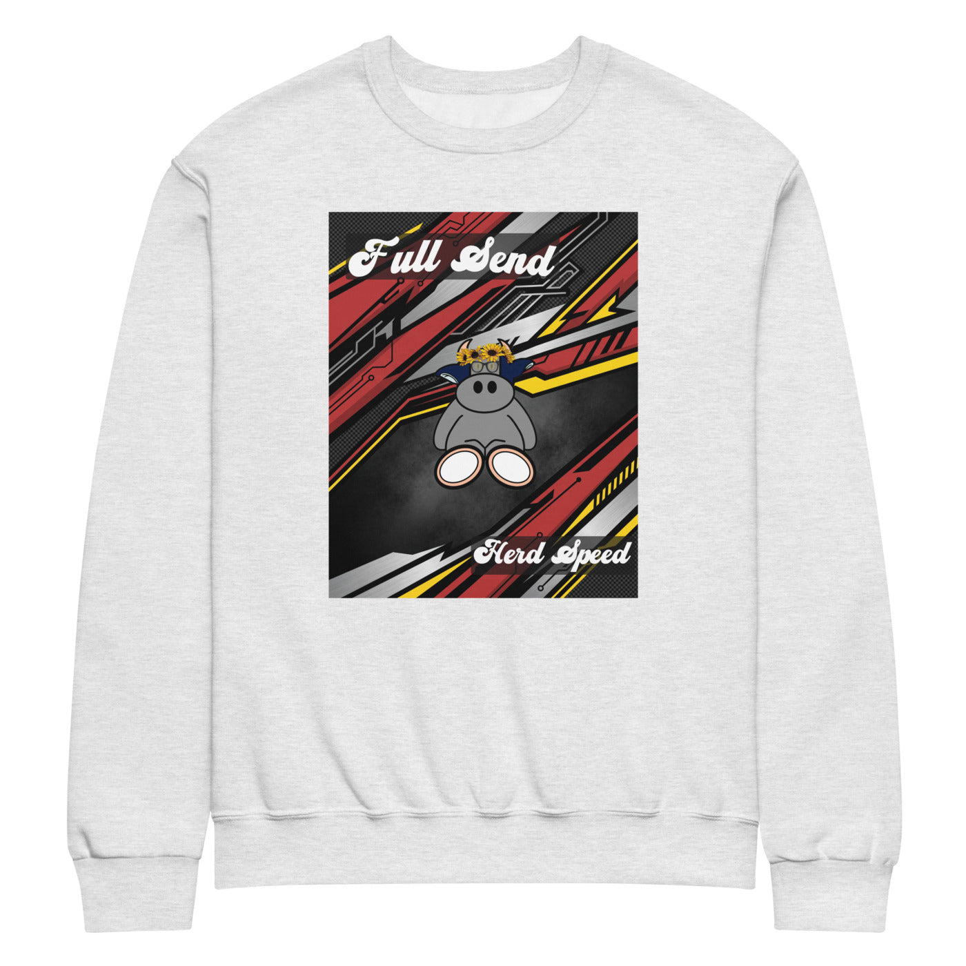 Pocket Cows Unisex NuBlend Sweatshirt — Design 265