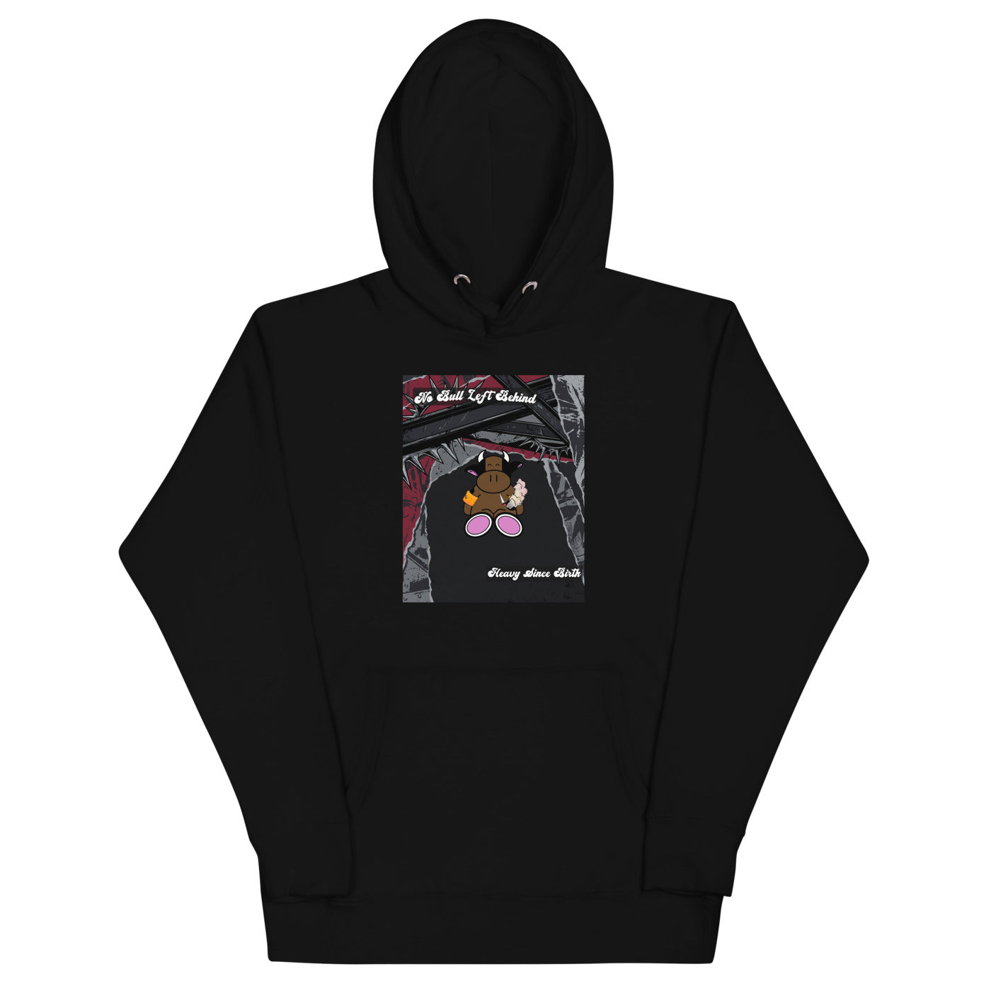 Pocket Cows Hoodie — No Bull Left — Design 778
