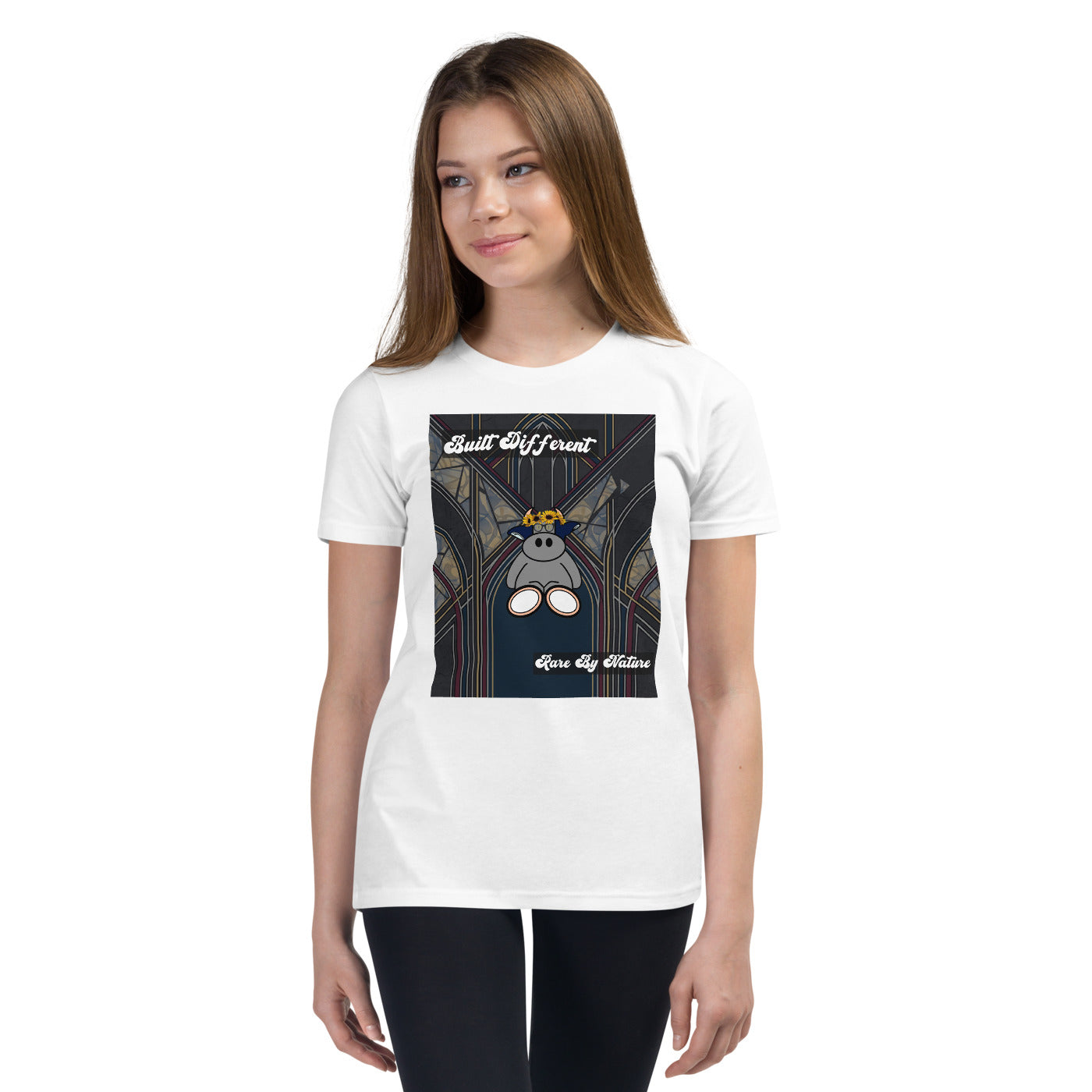 Pocket Cows Youth Staple Tee — Design 269