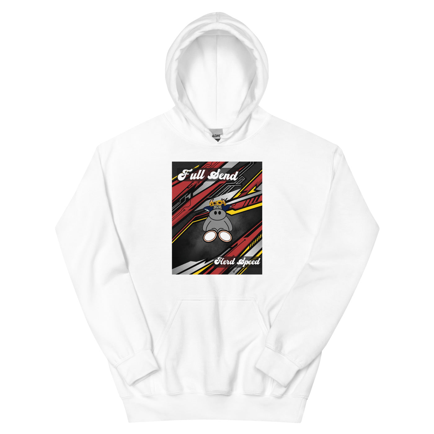 Pocket Cows Unisex Heavy Blend Hoodie — Design 265