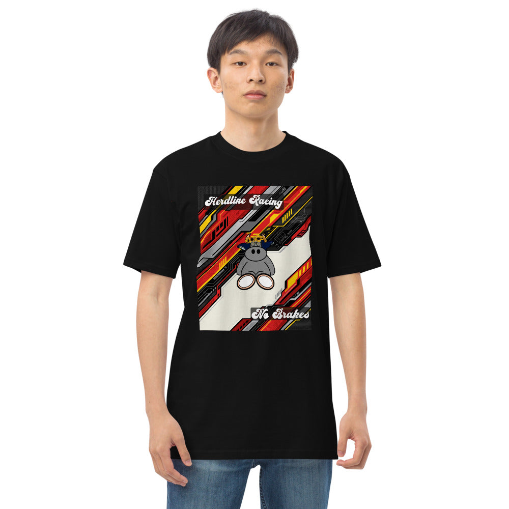 Pocket Cows Heavyweight Tee — Full Throttle — Design 263