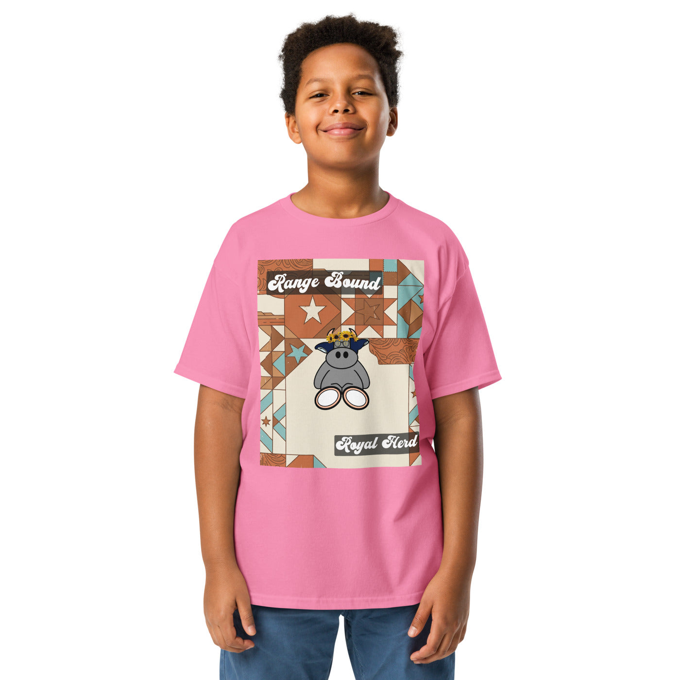 Pocket Cows Youth Tee — Design 258