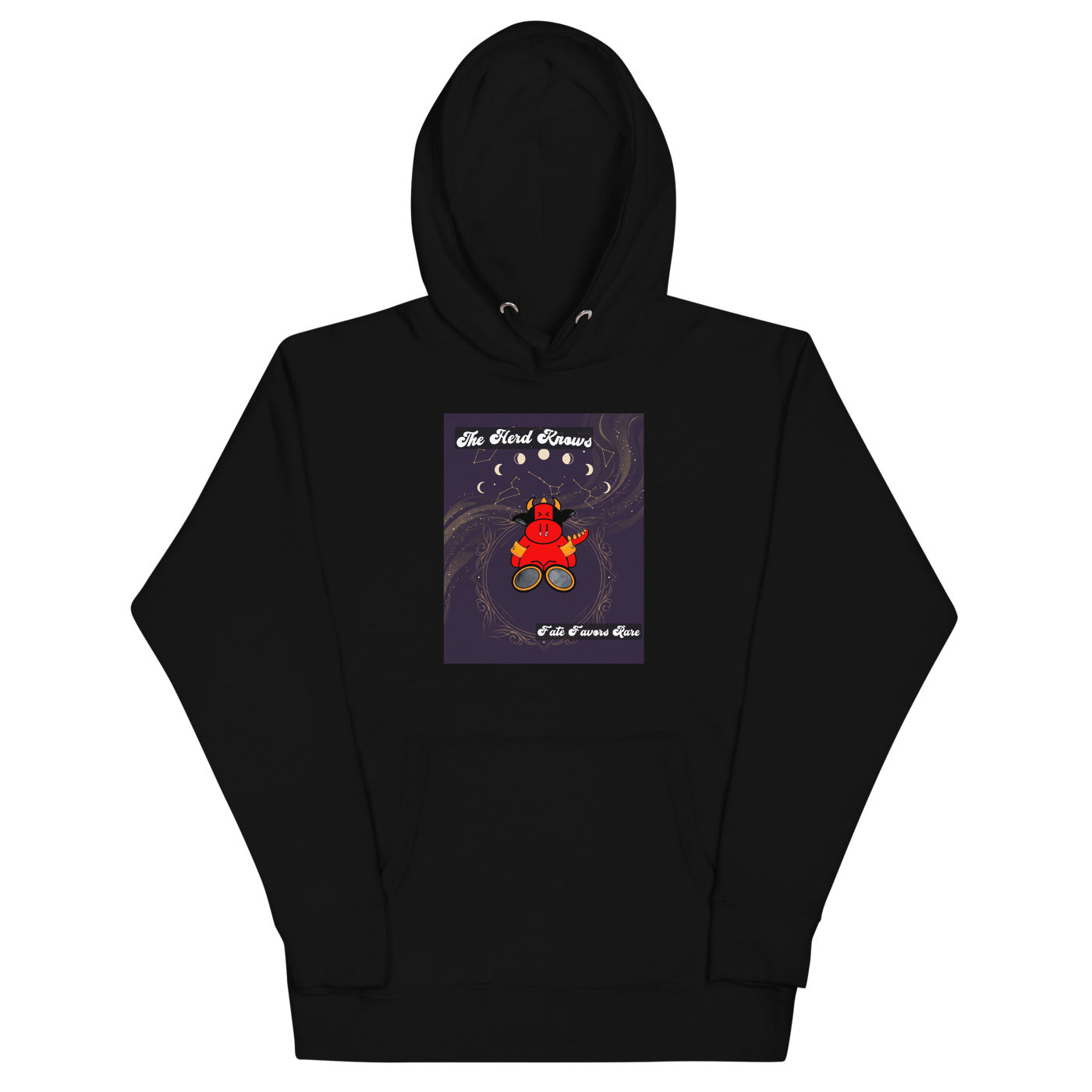 Pocket Cows Hoodie — Written In The Herd — Design 27