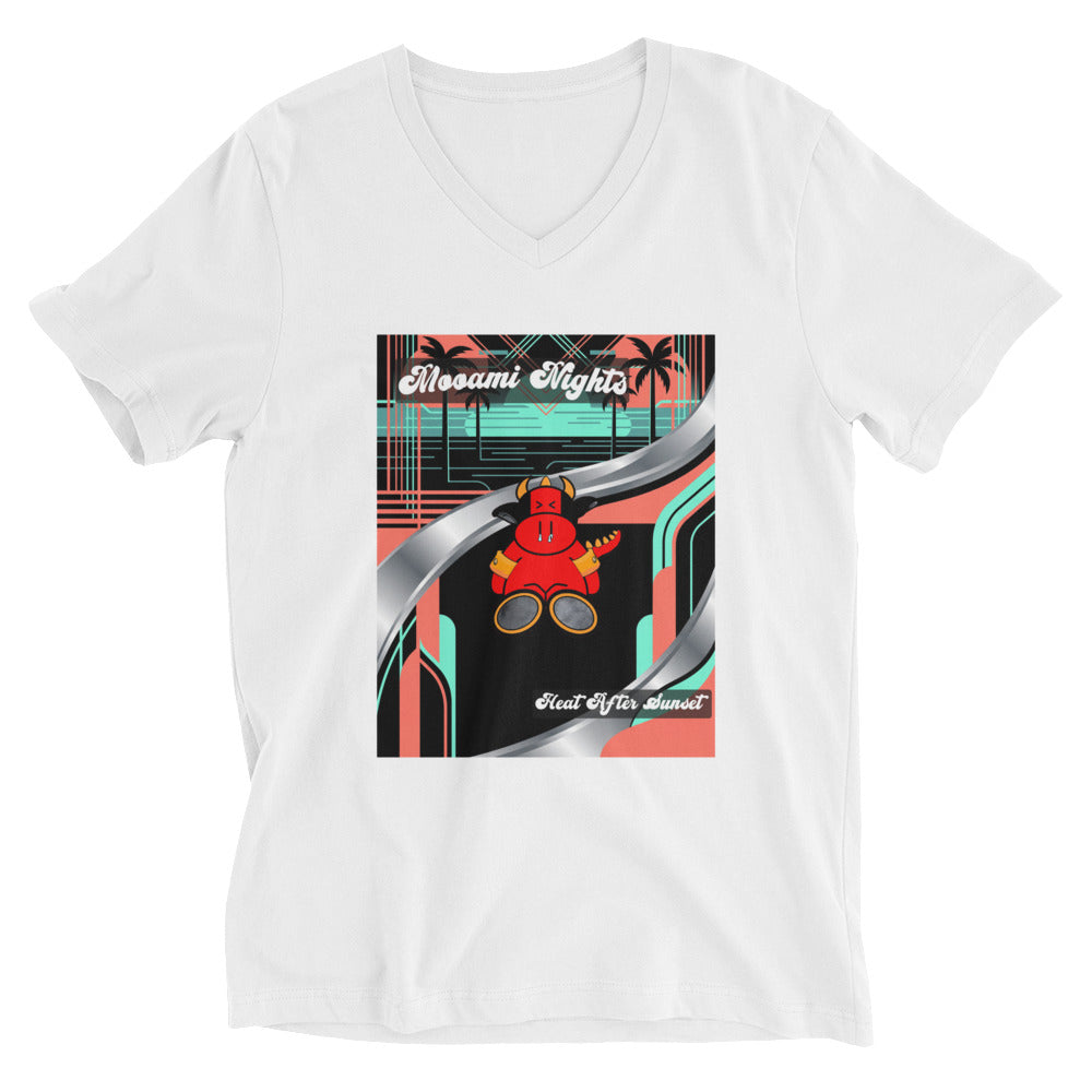 Pocket Cows Unisex V-Neck Tee — Design 272