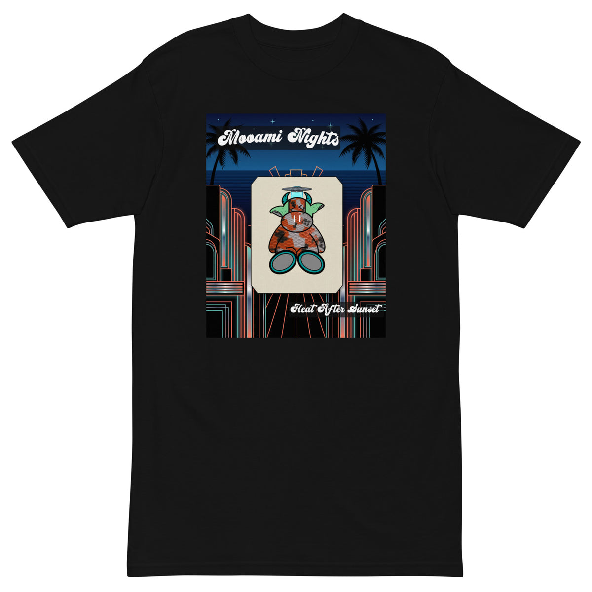 Pocket Cows Heavyweight Tee — Pasture Vice — Design 09 — alternate view