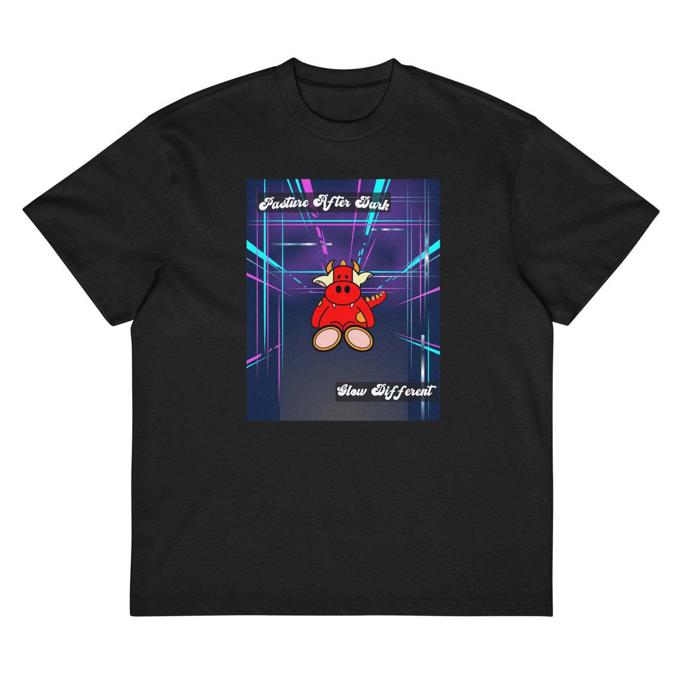 Pocket Cows Men's Box Tee — Design 273
