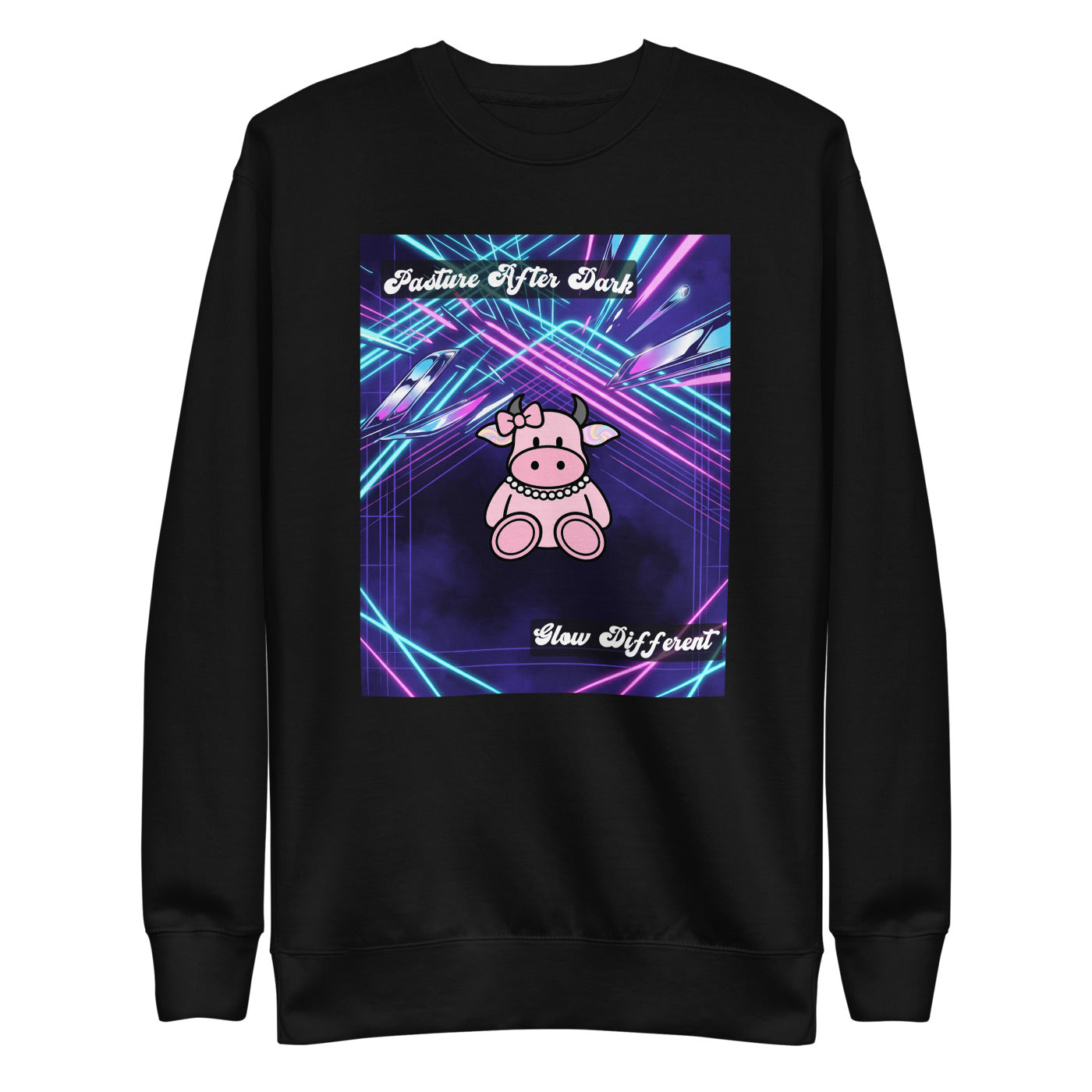 Pocket Cows Crewneck — After Hours — Design 832