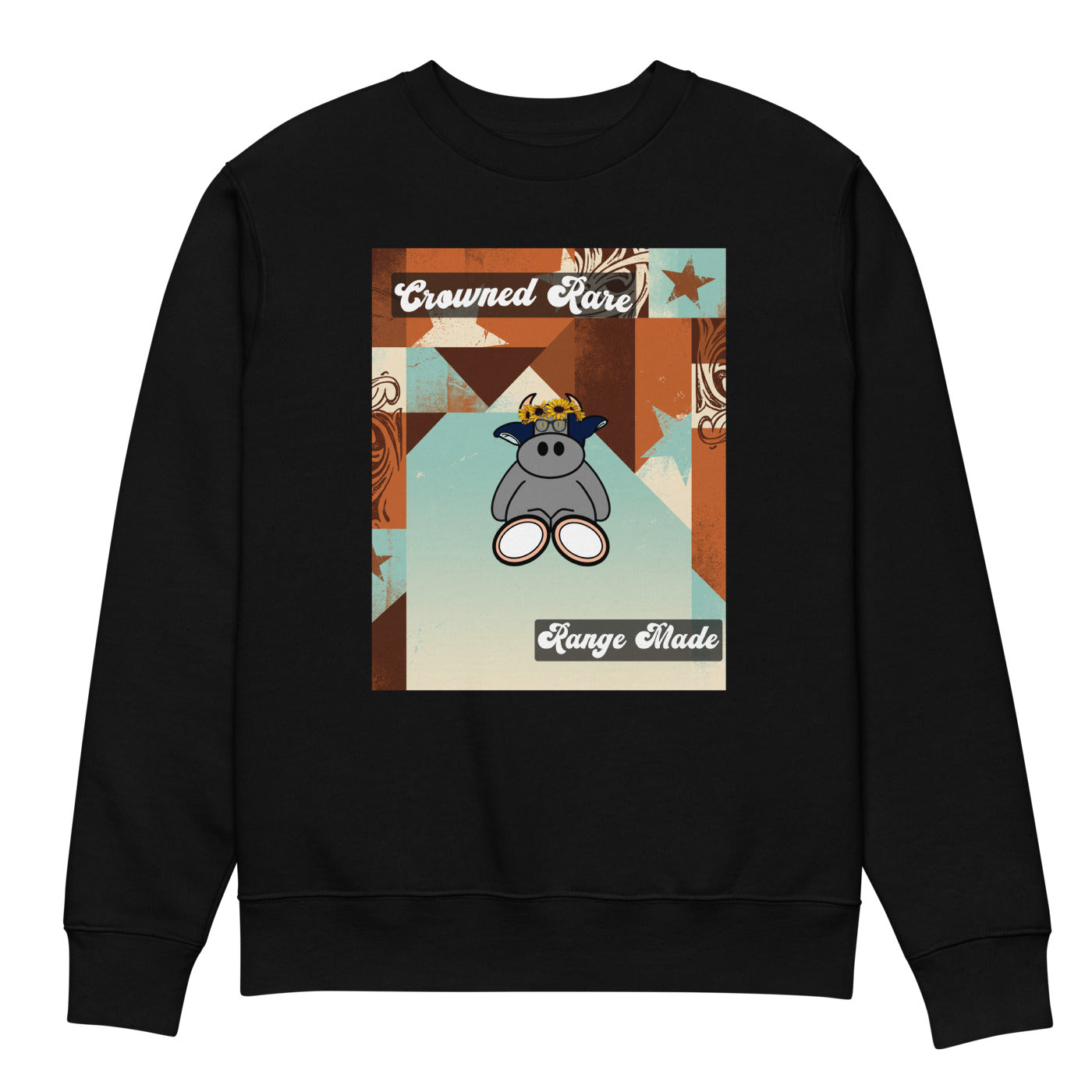 Pocket Cows Unisex Organic Changer 2.0 Sweatshirt — Design 260