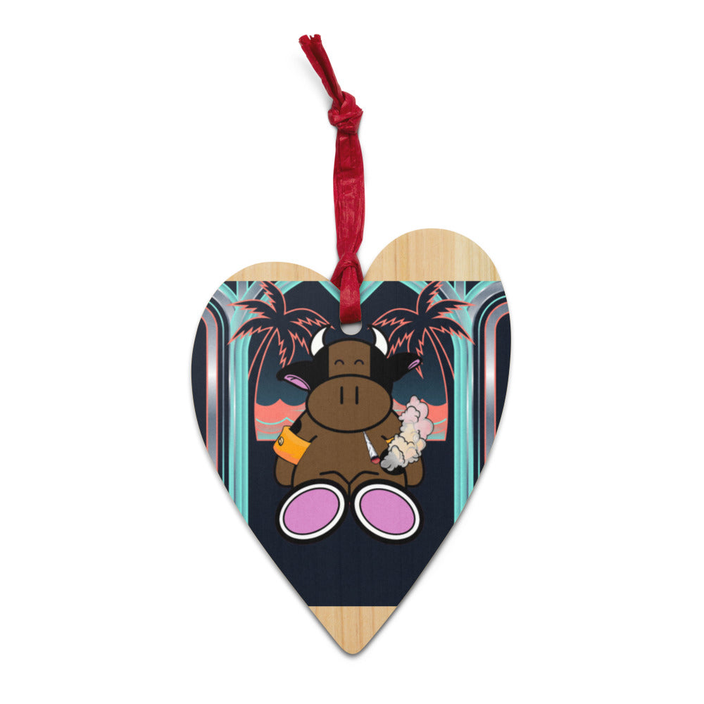 Pocket Cows Wooden Ornaments — Pasture Vice — Design 769