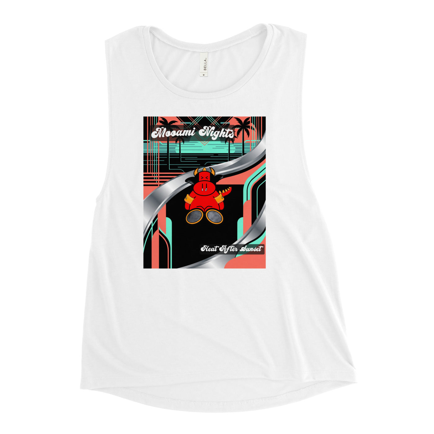 Pocket Cows Women's Muscle Tank — Design 272