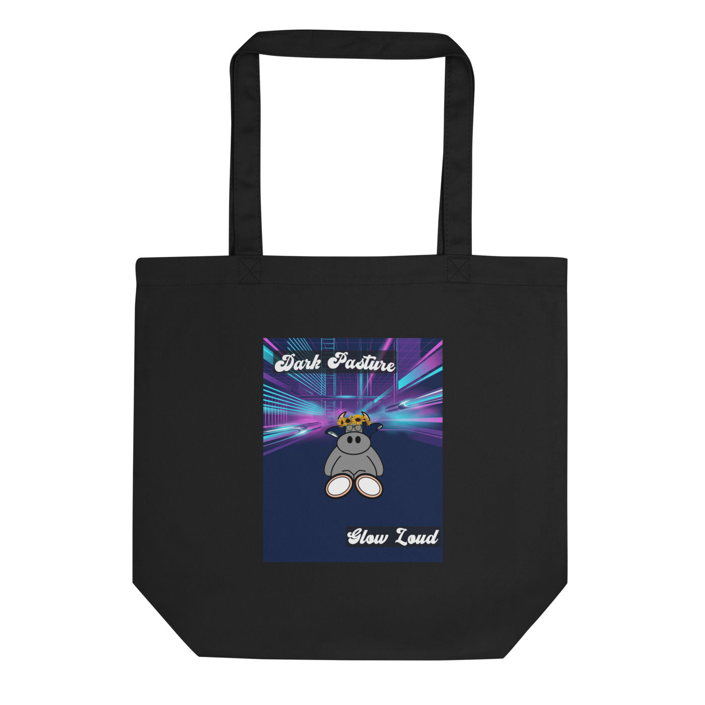 Pocket Cows Eco Tote Bag — Design 255