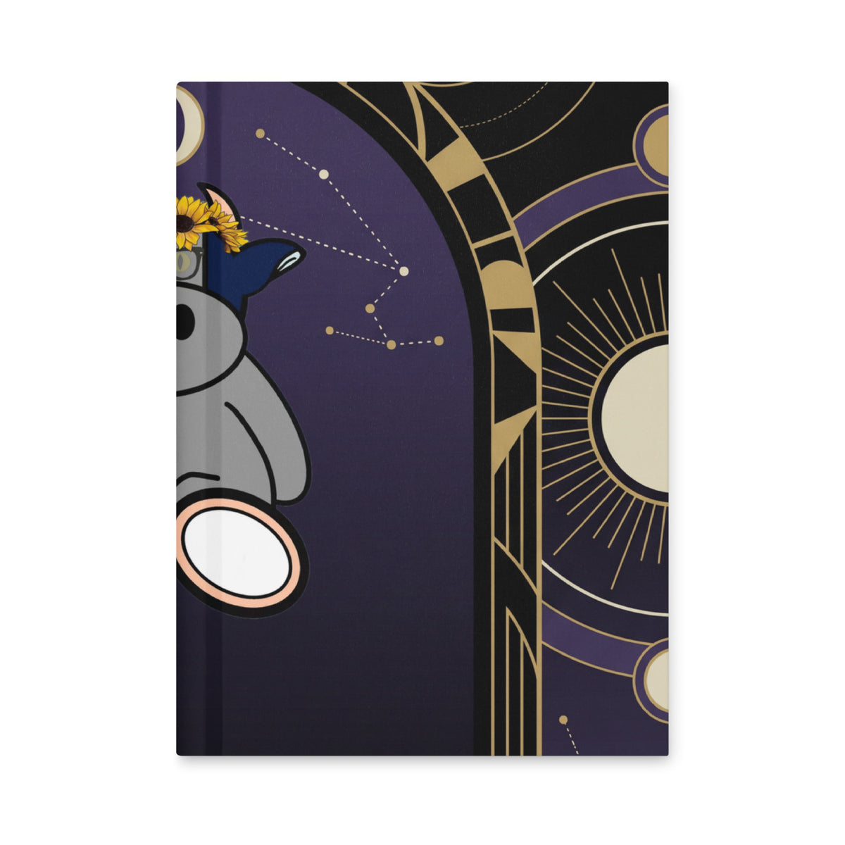 Pocket Cows Hardcover Journal Matte — Written In The Herd — Design 323
