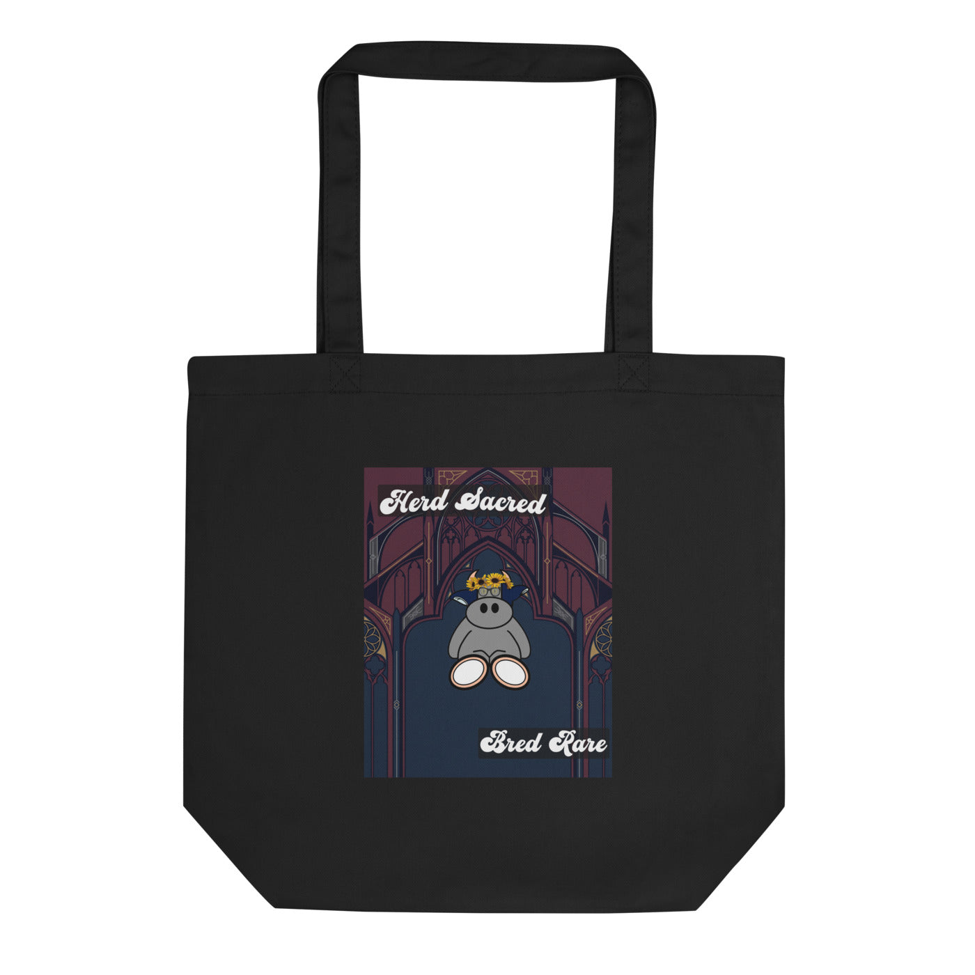 Pocket Cows Eco Tote Bag — Design 271