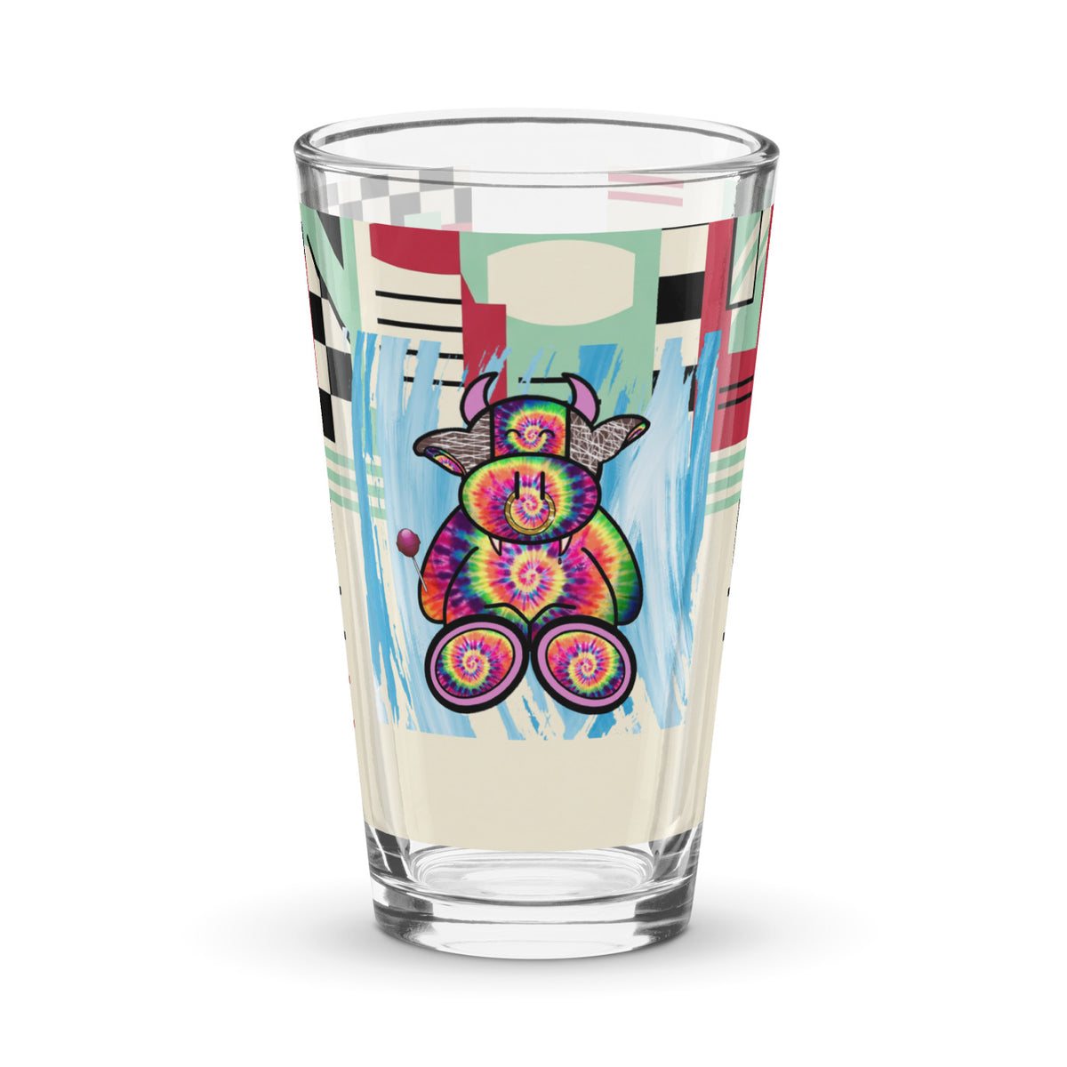Pocket Cows Shaker Pint Glass (16 oz) — Always Fresh — Design 715