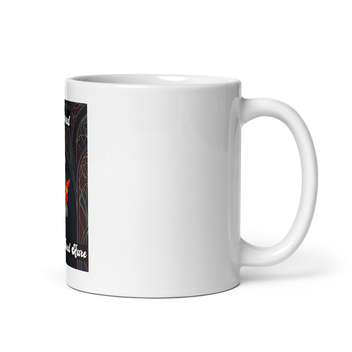 Pocket Cows White Glossy Mug — Sacred Herd — Design 267