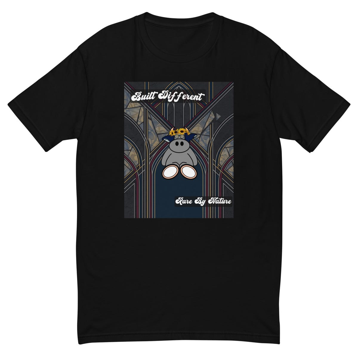 Pocket Cows Men's Fitted T-Shirt — Design 269