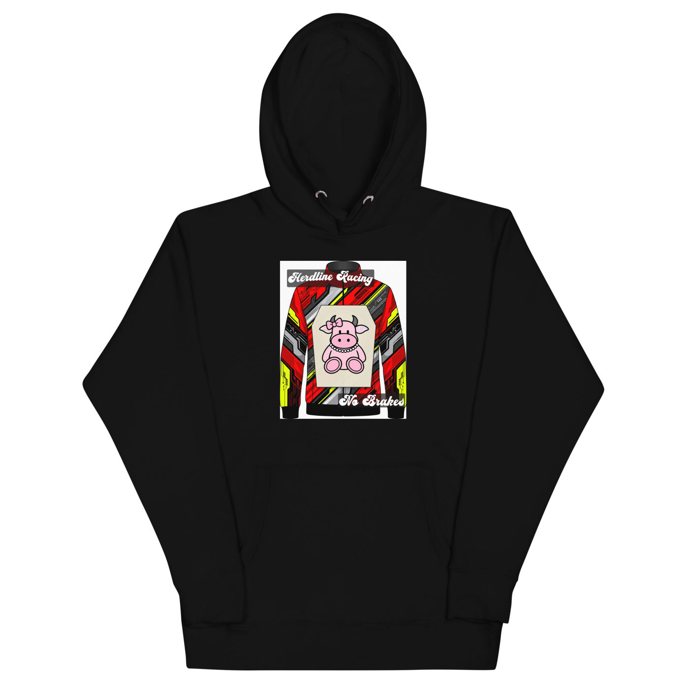 Pocket Cows Hoodie — Full Throttle — Design 16