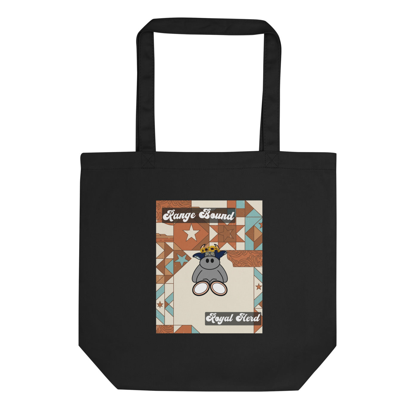 Pocket Cows Eco Tote Bag — Design 258