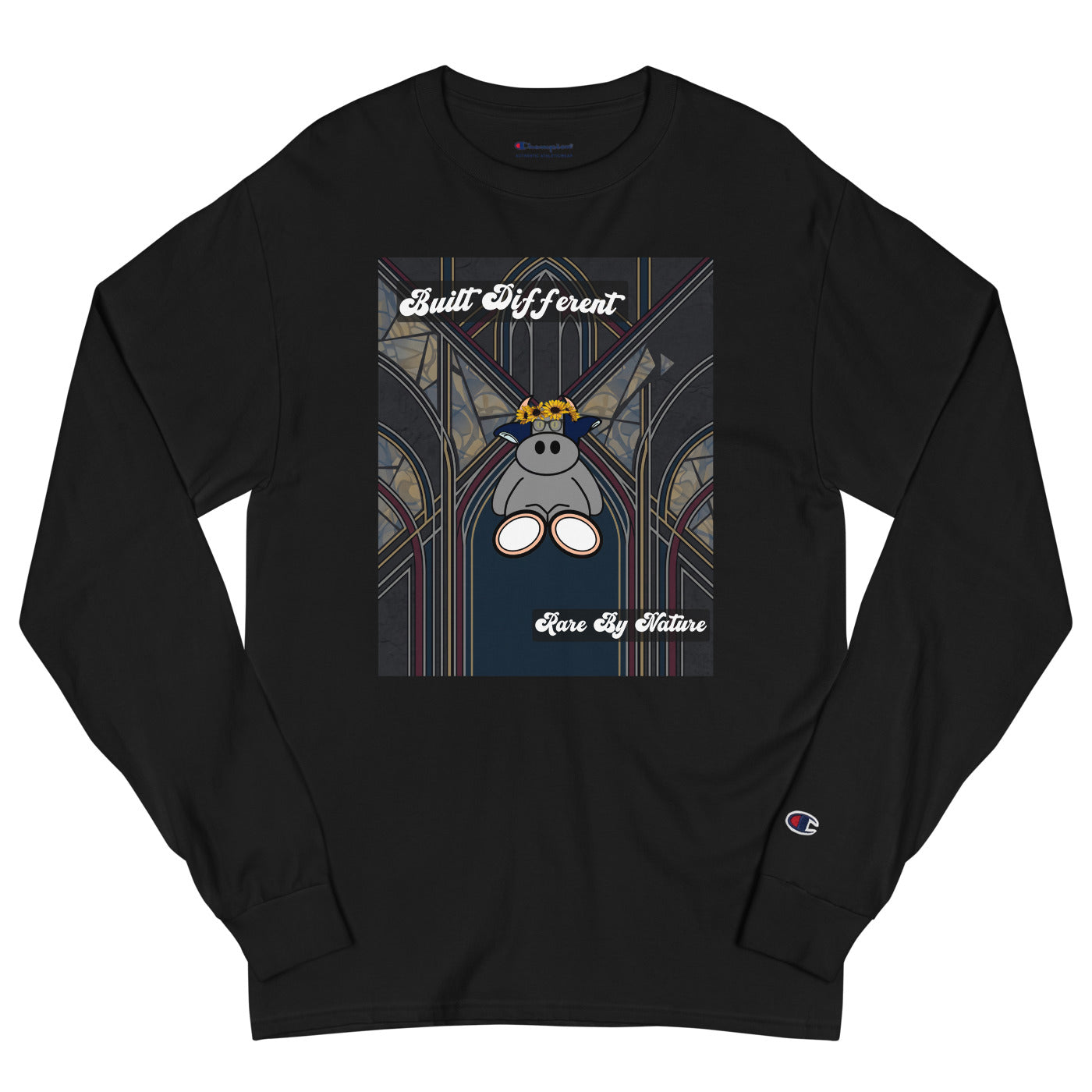 Pocket Cows Men’s Long Sleeve T-Shirt — Design 269