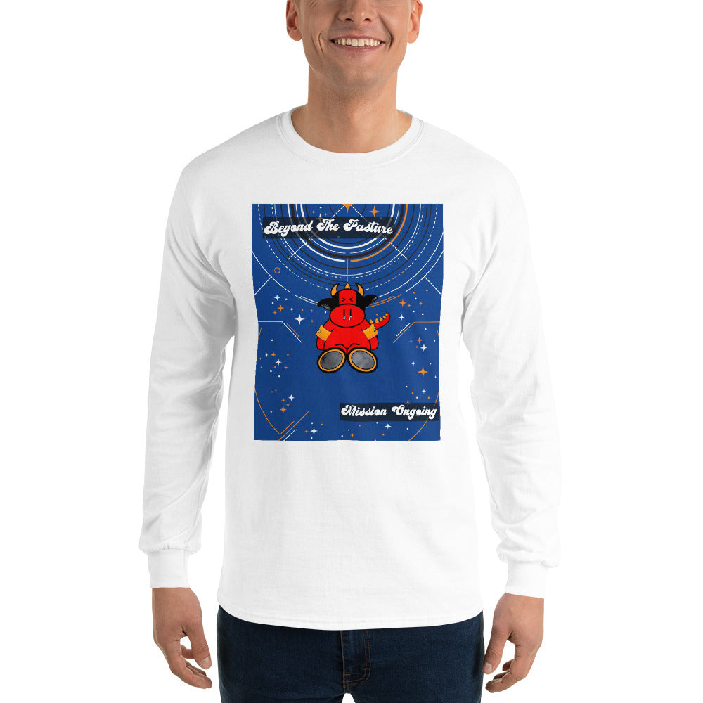 Pocket Cows Unisex Long Sleeve Shirt — Design 278