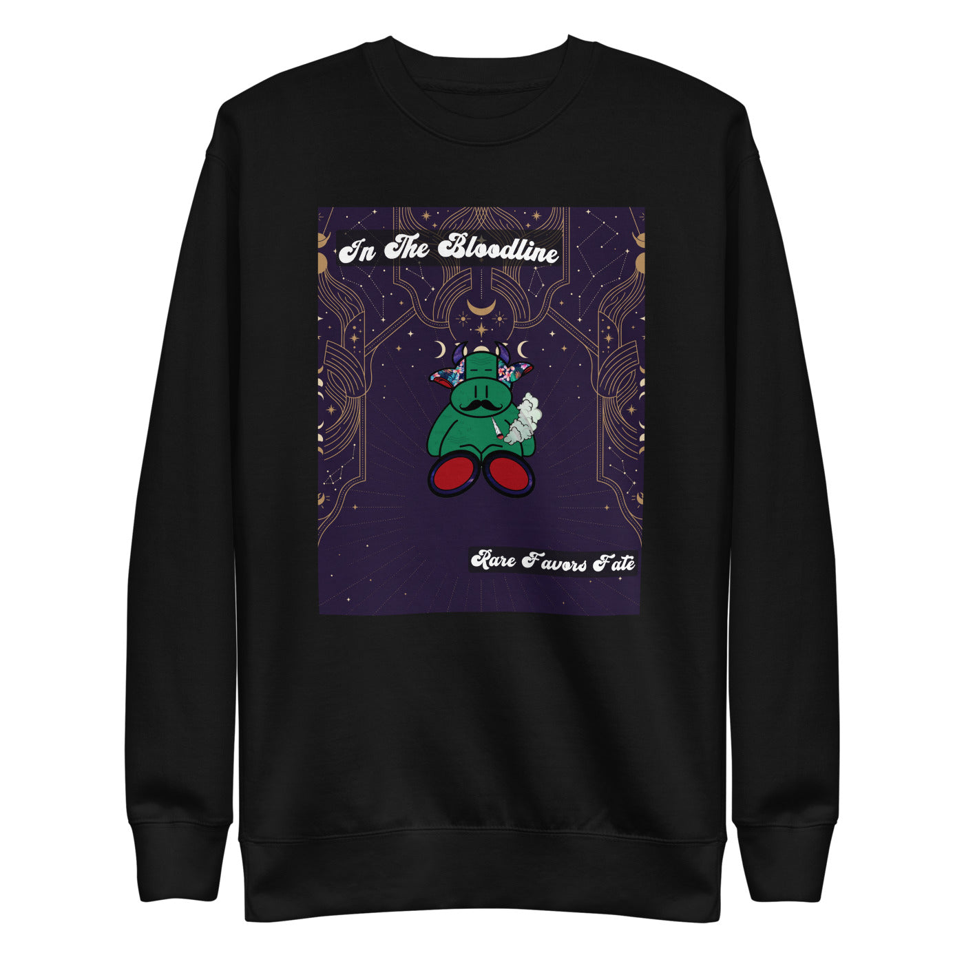 Pocket Cows Crewneck — Written In The Herd — Design 731