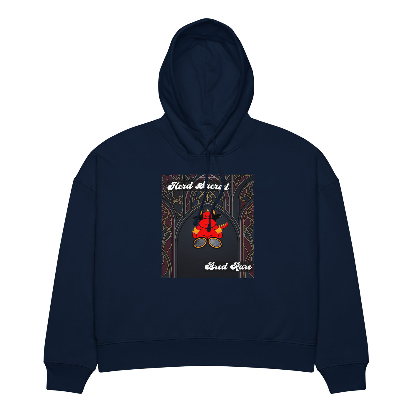 Pocket Cows Women's Organic Stella Nora Hoodie — Design 267