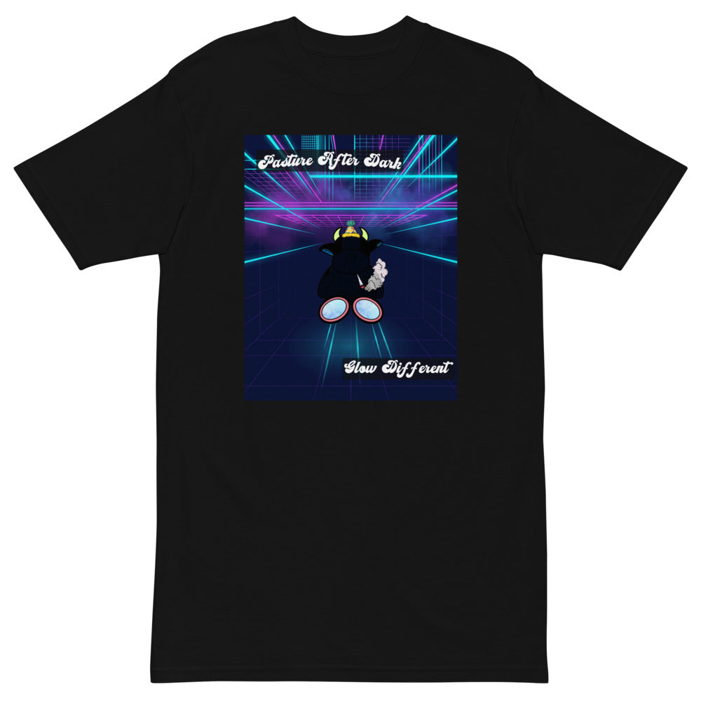 Pocket Cows Heavyweight Tee — After Hours — Design 115 — alternate view